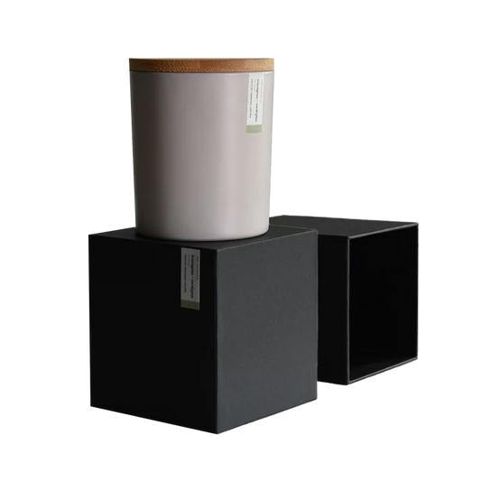 Lemongrass + Eucalyptus Beeswax Candle | 8.75 Oz